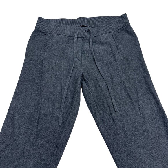 Victoria Secret Women's Gray Knitted Lounge Pants Drawstring Pockets, Size S/P - Picture 3 of 9